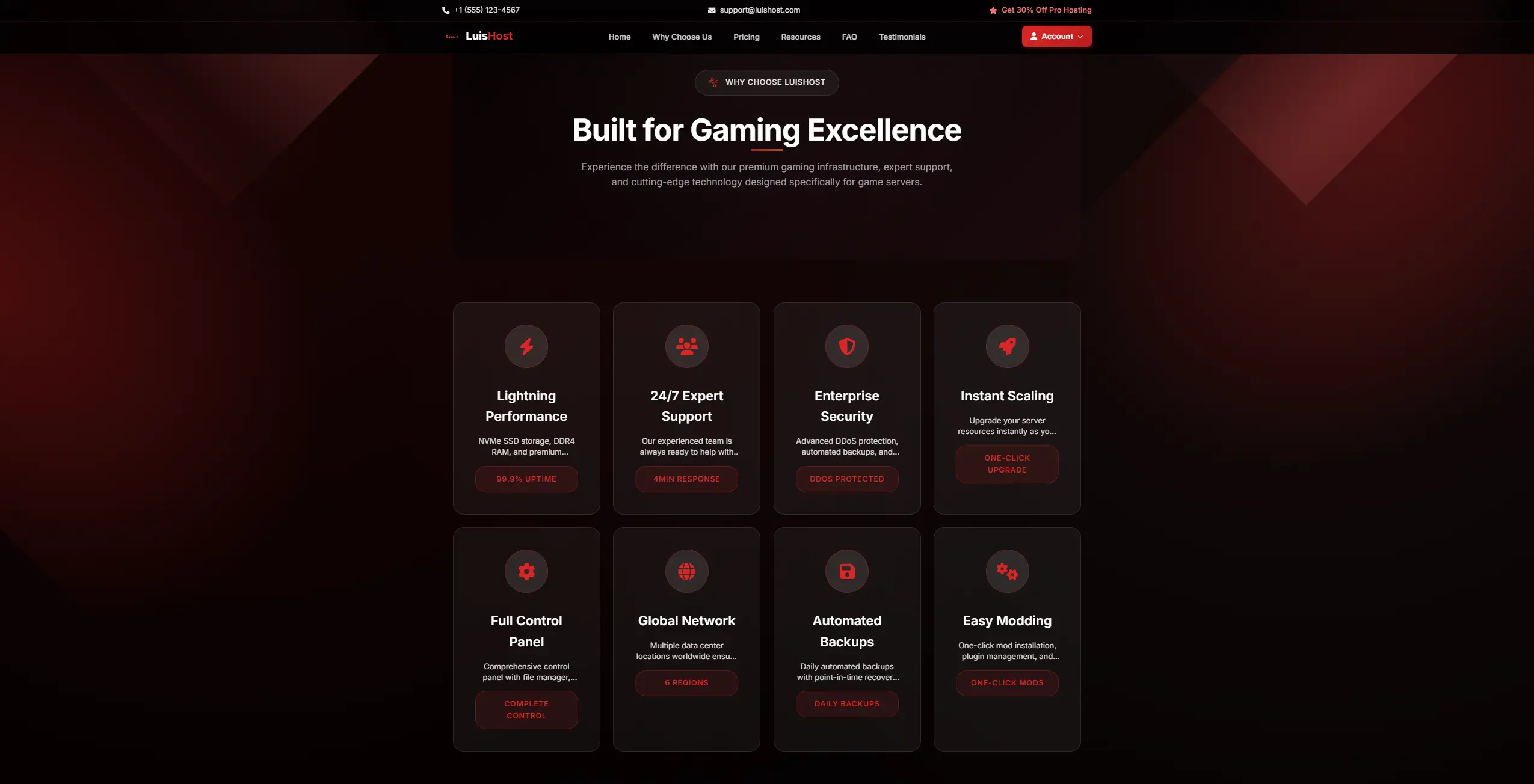 LuisHost Website gallery 2